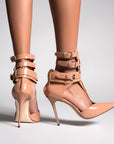T-STRAP PUMP BARE