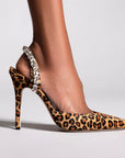 SOLEIL SLINGBACK LEOPARD