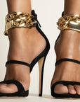 GOLD CHAIN OPEN TOE
