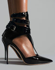 T-STRAP PUMP BLACK