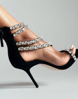 SOLEIL SANDAL BLACK KITTEN
