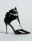T-STRAP PUMP BLACK