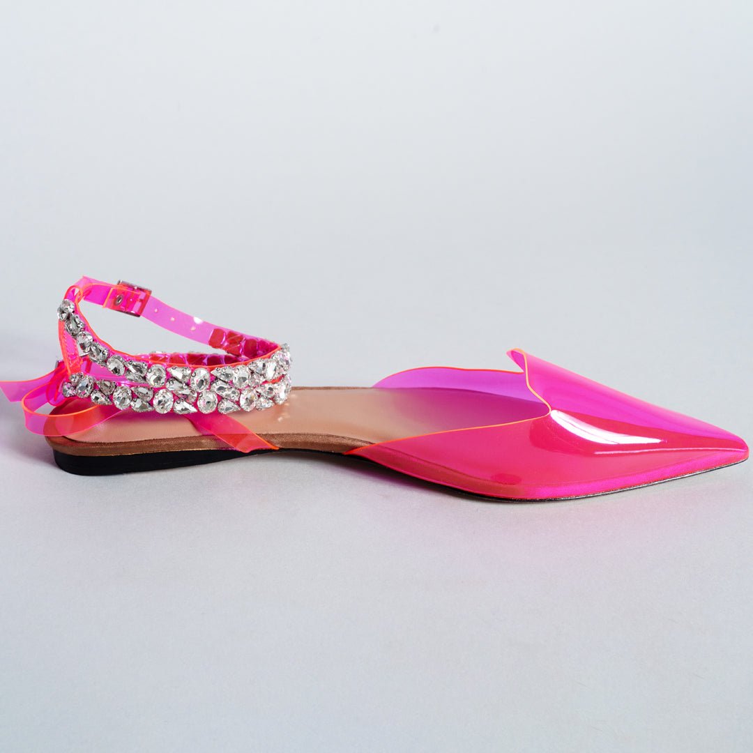 SOLEIL BALLET FLAT JELLY PINK