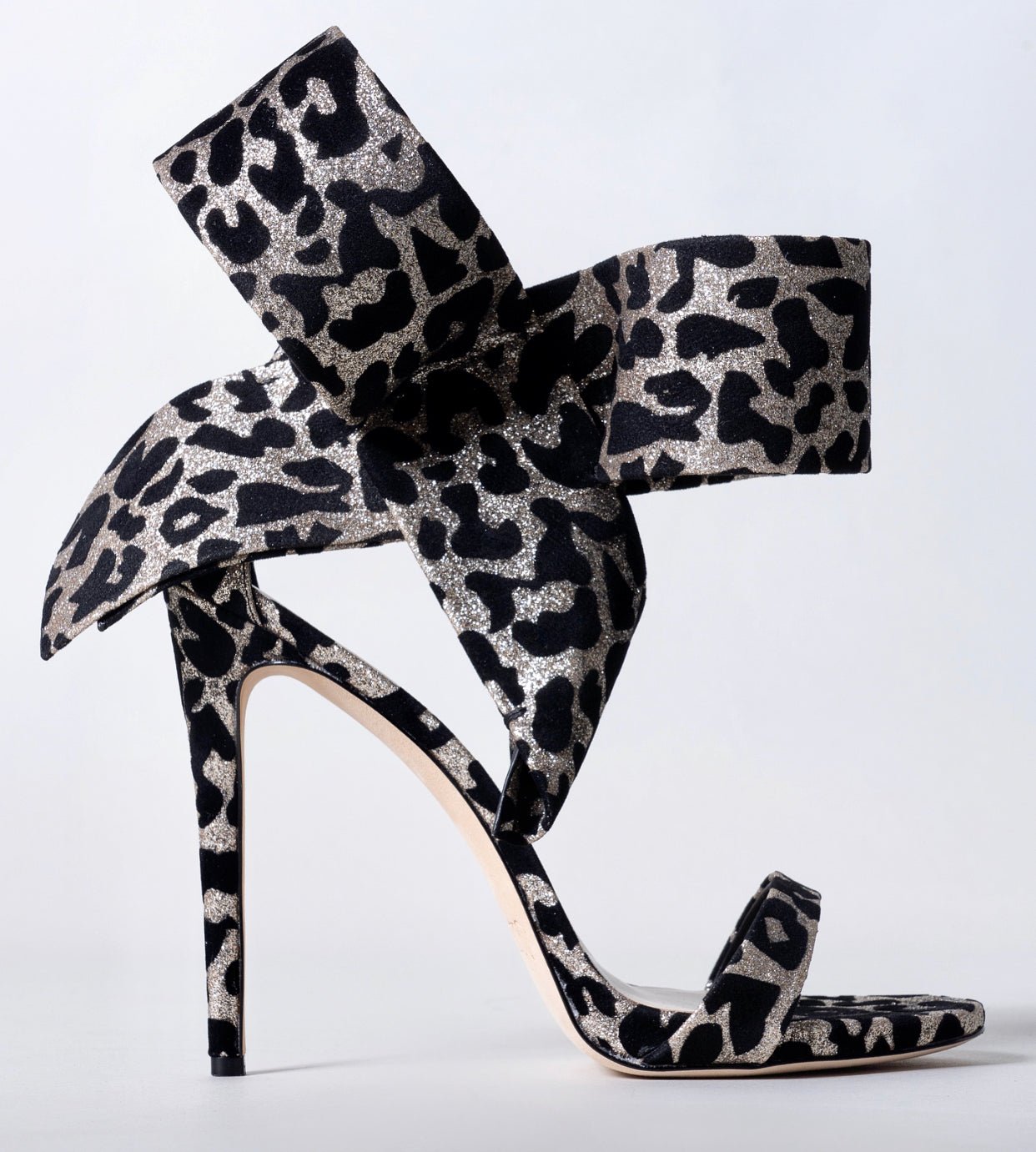 LEOPARD PRINT OPEN TOE