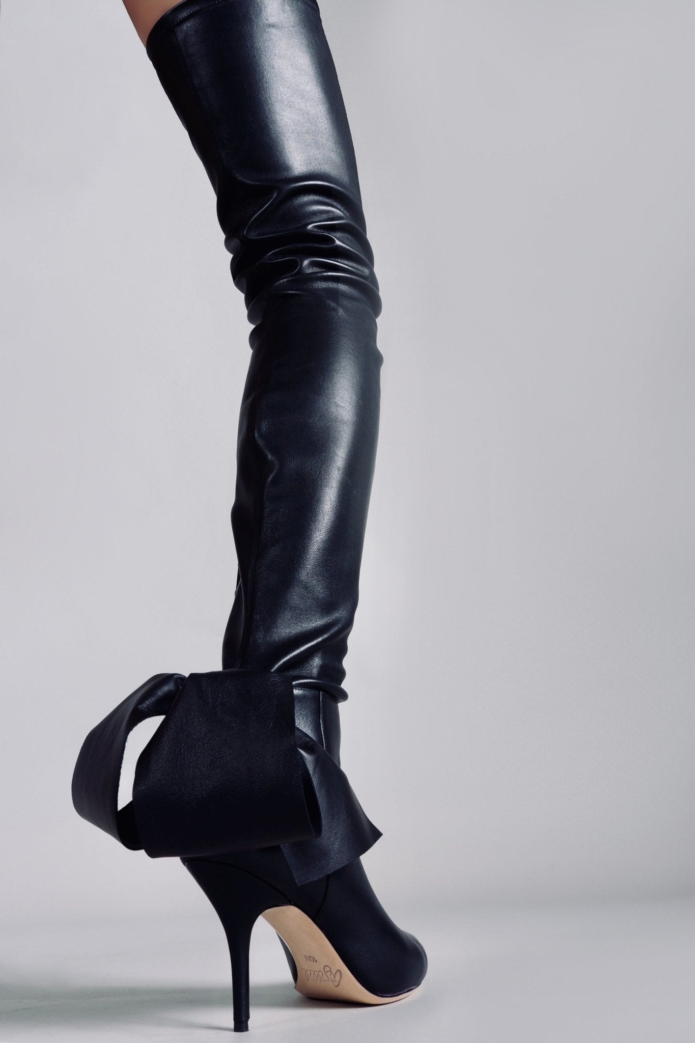 THIGH HIGH STRETCH BOOT 3" HEEL