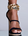 GOLD CHAIN OPEN TOE