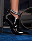CRYSTAL CHAIN BOOT