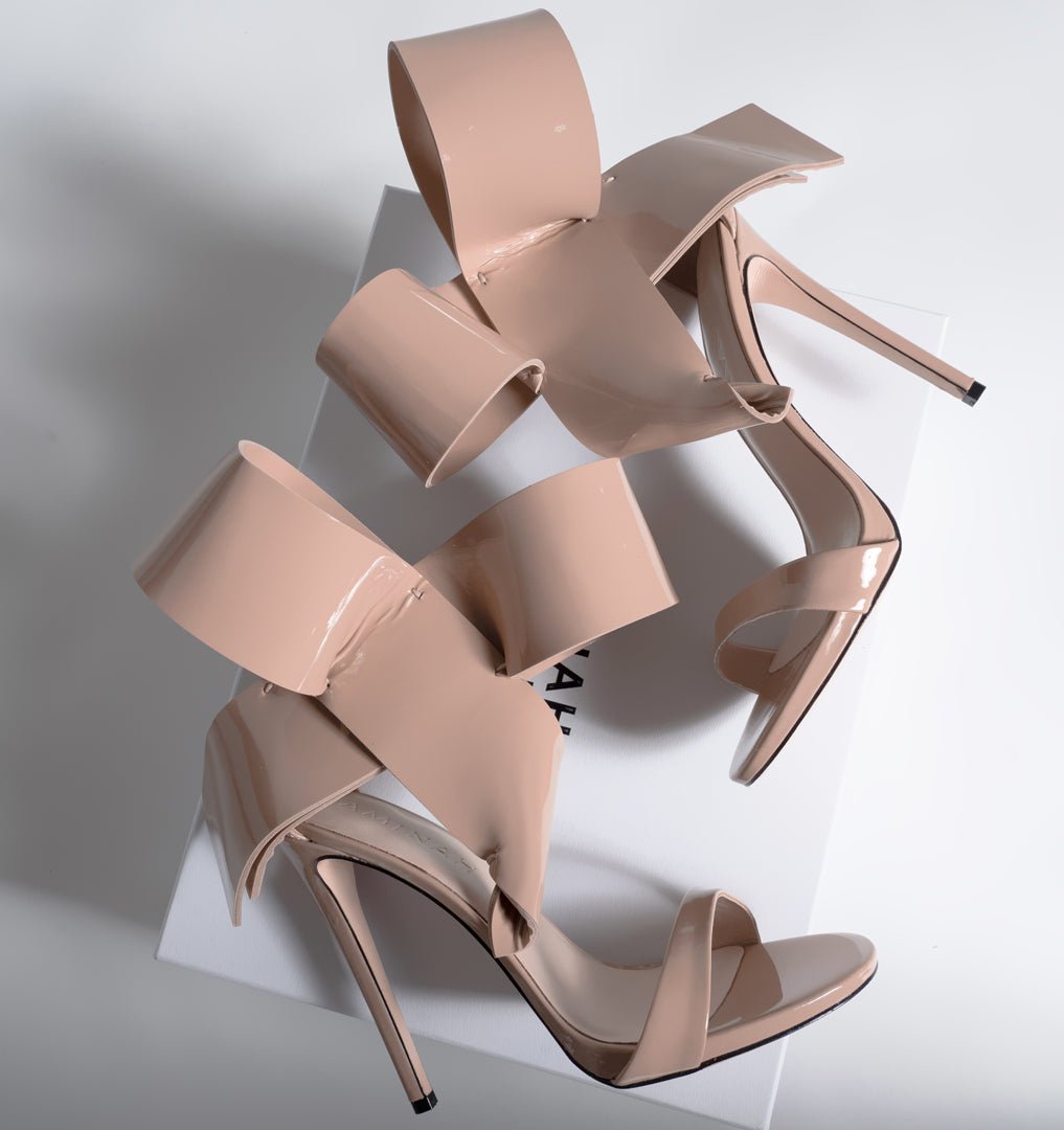 TAN OPEN TOE