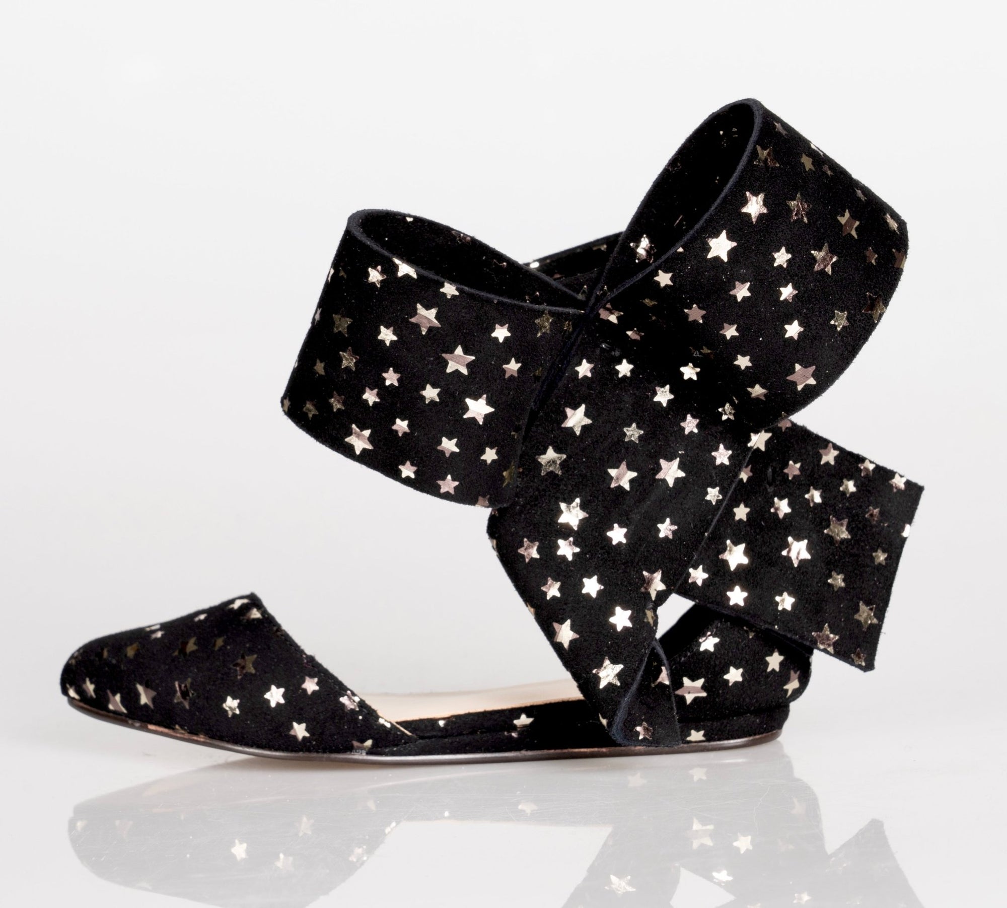 KIDS BOW FLAT STAR PRINT