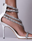 SOLEIL SANDAL WHITE KITTEN