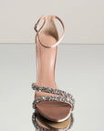SOLEIL OPEN TOE TAN