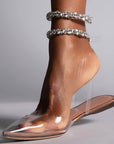 SOLEIL BALLET FLAT CLEAR