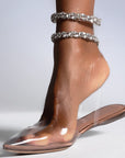 SOLEIL BALLET FLAT CLEAR