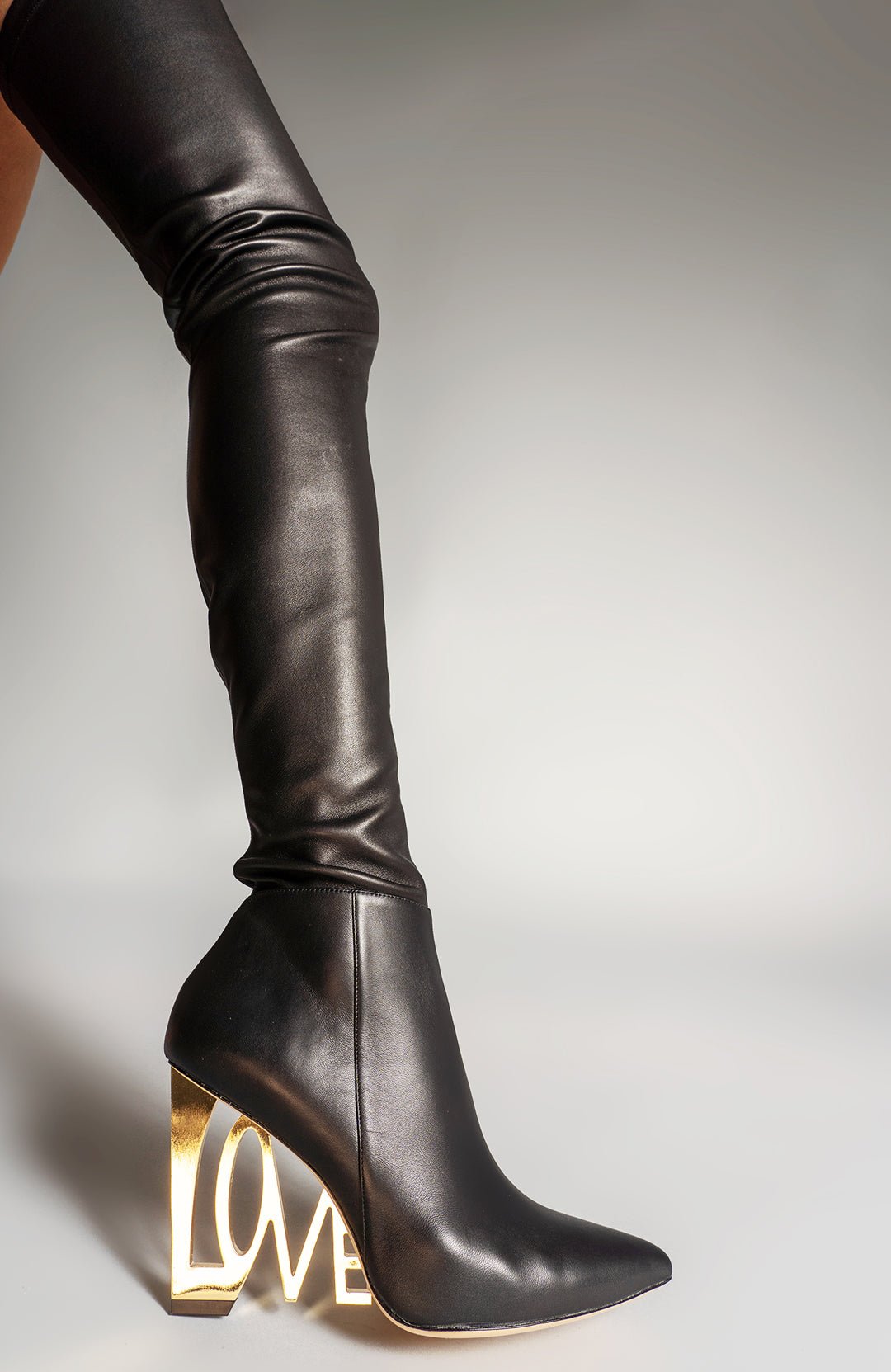 LOVE WEDGE THIGH BOOT