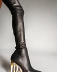 LOVE WEDGE THIGH BOOT