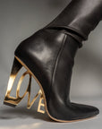LOVE WEDGE THIGH BOOT