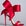 RED SATIN OPEN TOE