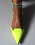 SOLEIL BALLET FLAT NEON