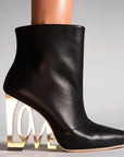 LOVE WEDGE BOOTIE