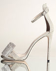 TUXEDO SANDAL SILVER