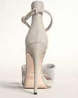 TUXEDO SANDAL SILVER