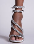 SOLEIL SANDAL WHITE KITTEN