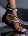 SOLEIL FLAT SANDAL BLACK