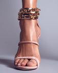 GOLD CHAIN OPEN TOE