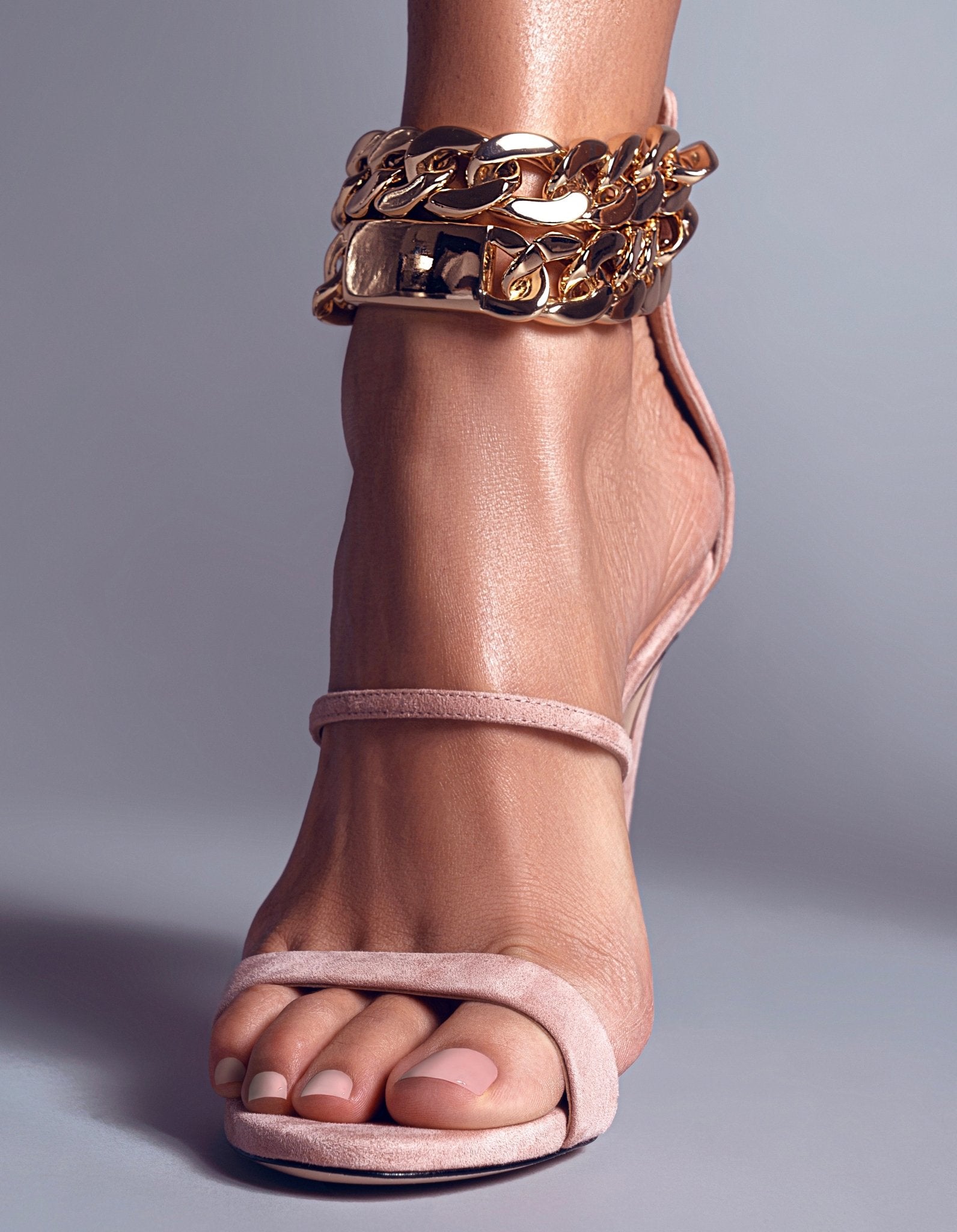 GOLD CHAIN OPEN TOE