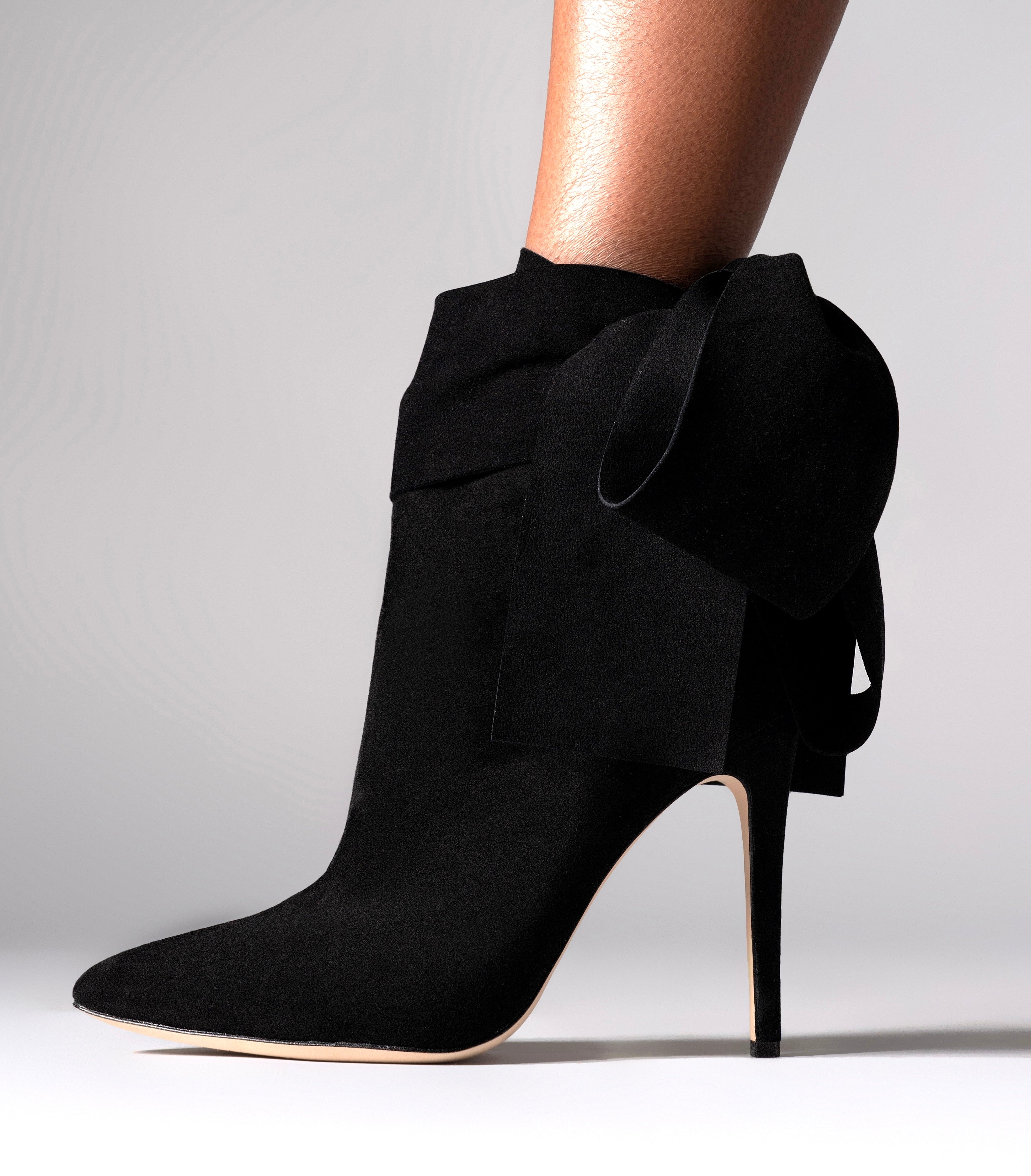 Amira suede sales heeled boots