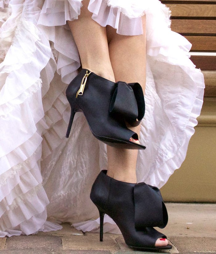 PEEP TOE BOOTIE