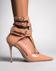 T-STRAP PUMP BARE