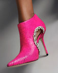 SOLEIL BOOTIE HOT PINK