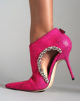 SOLEIL BOOTIE HOT PINK