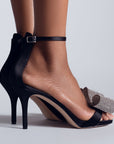 TUXEDO SANDAL BLACK KITTEN