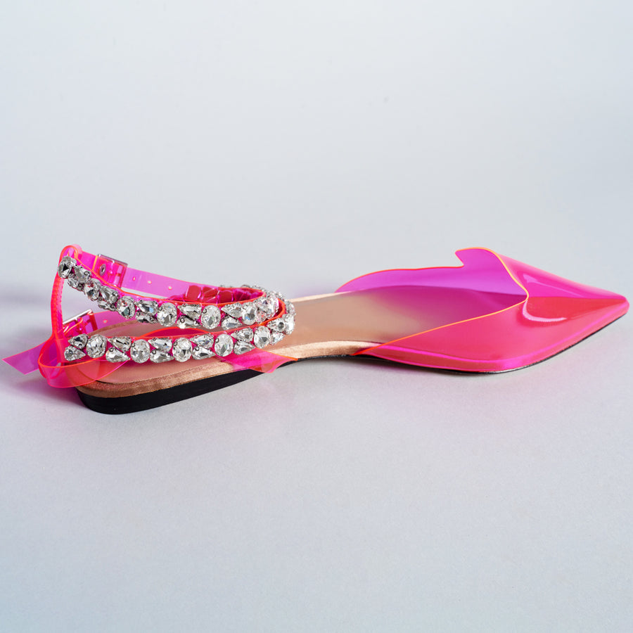 SOLEIL BALLET FLAT JELLY PINK