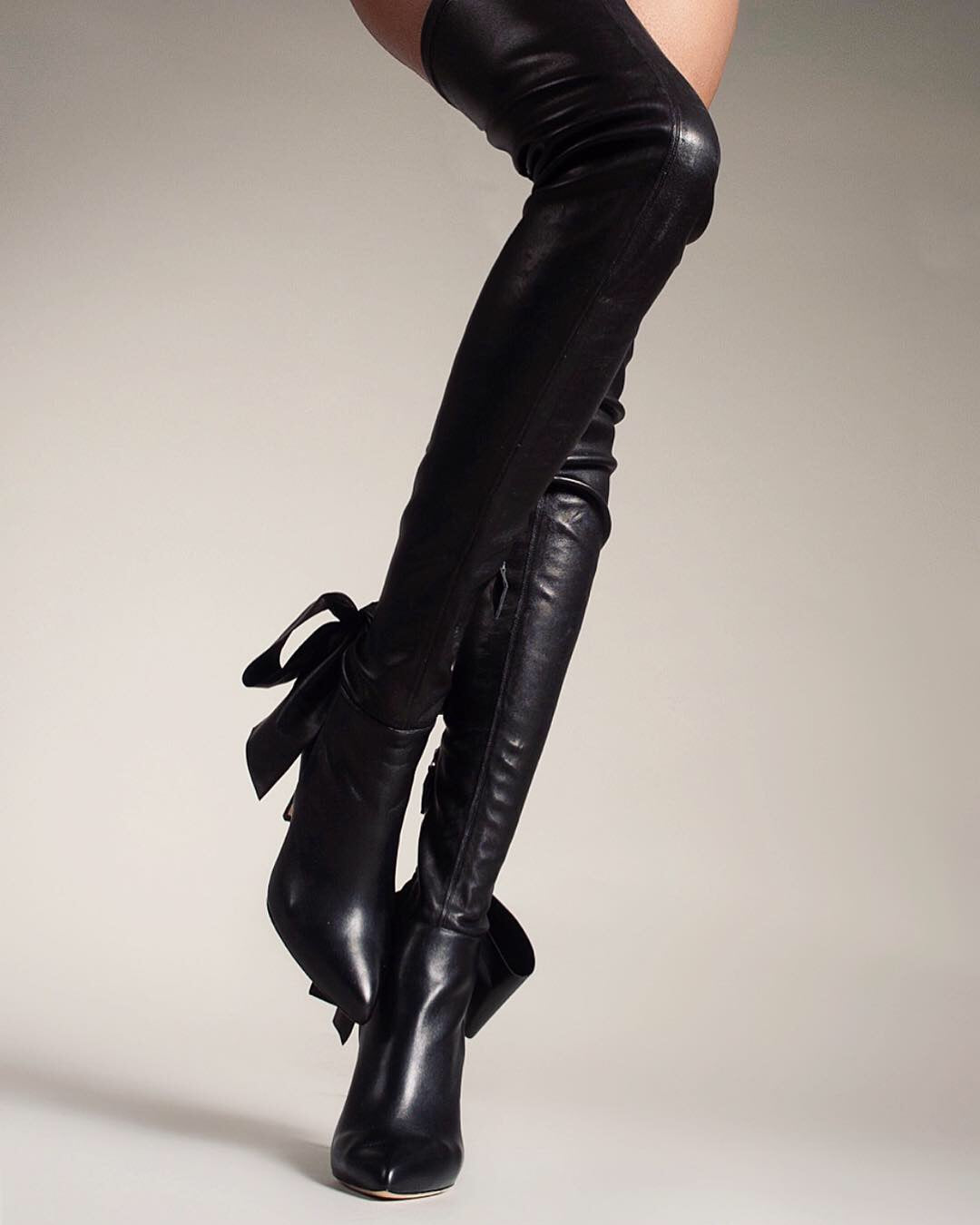 THIGH HIGH STRETCH BOOT 3" HEEL