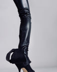 THIGH HIGH STRETCH BOOT 3" HEEL