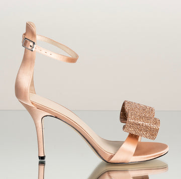 TUXEDO SANDAL ROSE GOLD KITTEN
