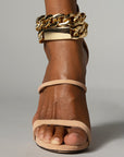 GOLD CHAIN OPEN TOE