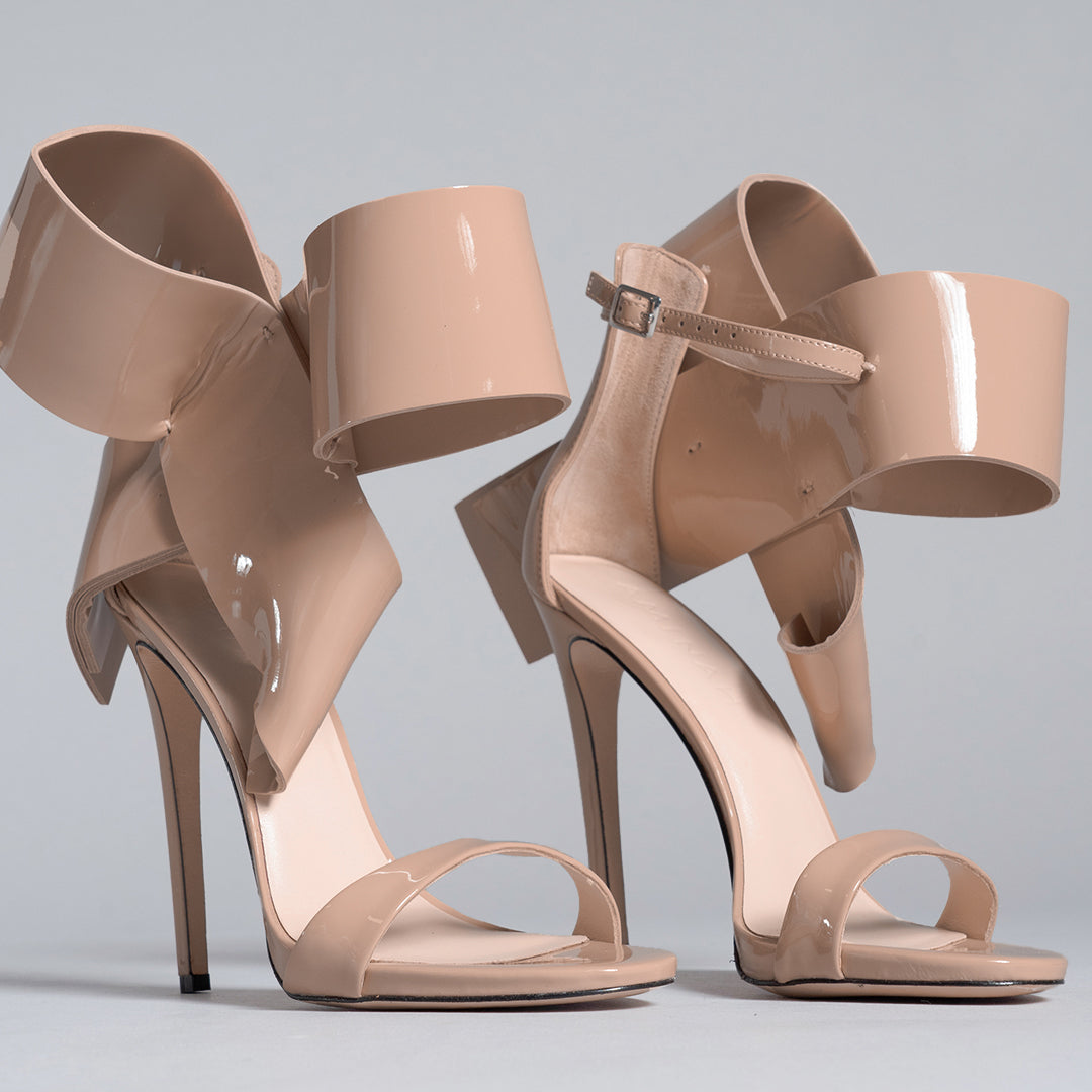 TAN OPEN TOE
