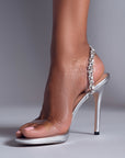 SOLEIL SLINGBACK CLEAR