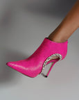 SOLEIL BOOTIE HOT PINK