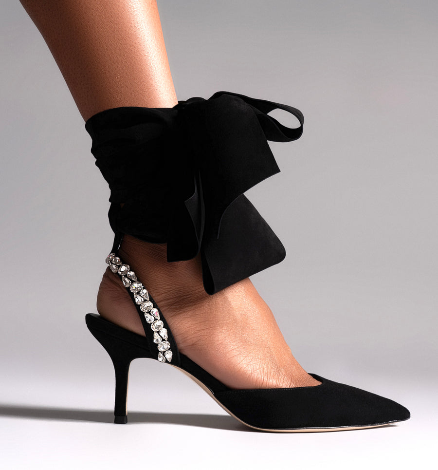 BALLERINA SLINGBACK BLACK