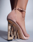 LOVE WEDGE SANDAL BLUSH